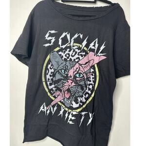 NWT Recycled Karma Social Anxiety Leopard Sz M